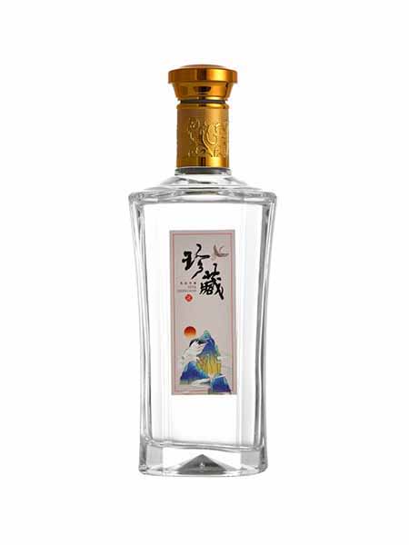 晶白酒瓶-005  